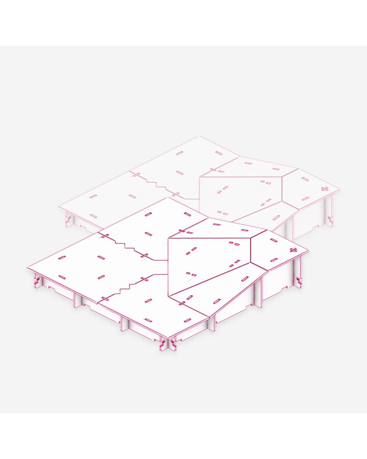 Slope Inside Corner Tile [x2] - TerrainTiles