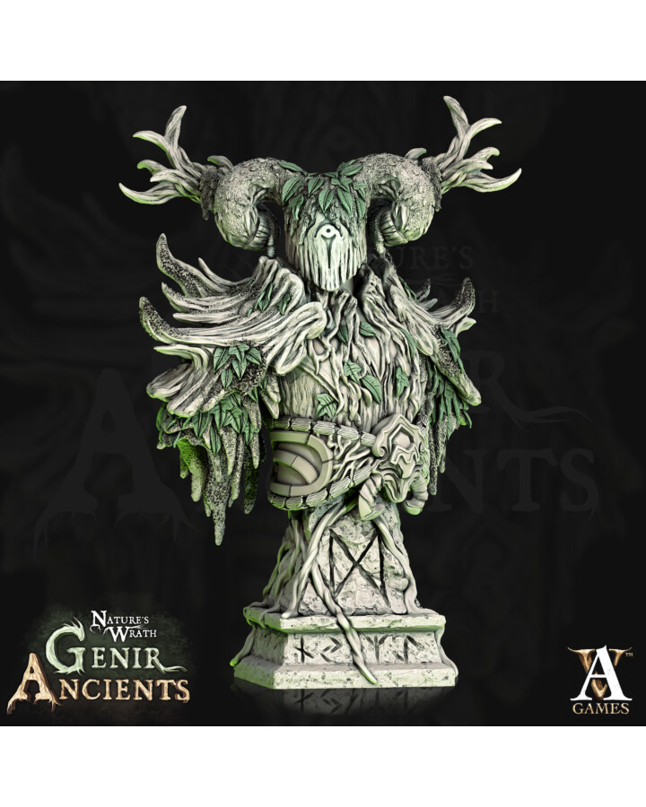 Verdant Ancient Bust - Nature's Wrath: Genir Ancients - Archvillain Games