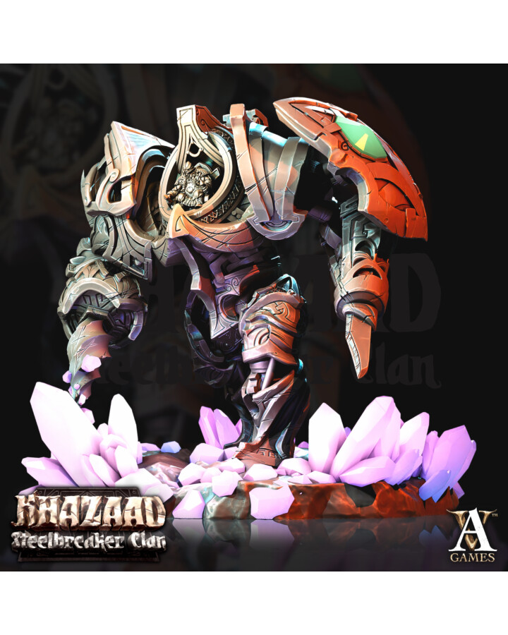 Dwarf Monometronaut - Khazaad - Steelbreaker Clan - Archvillain Games