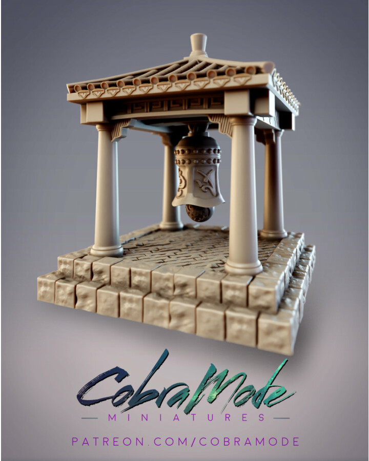 Bell Shrine Terrain Piece - Cobramode