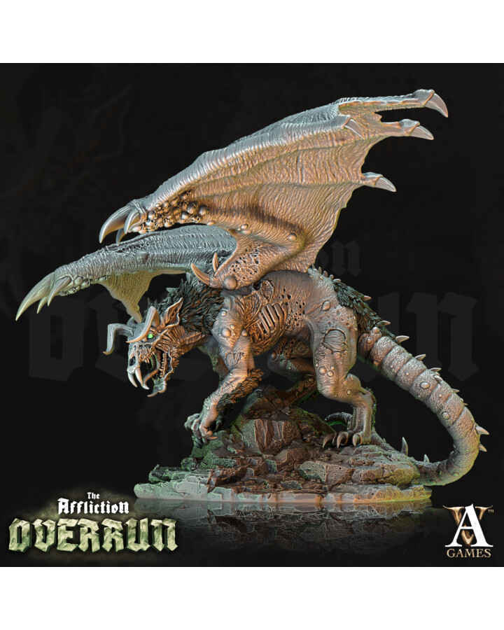 Srelk Rat Dragon - The Affliction: Overrun - Archvillain Games