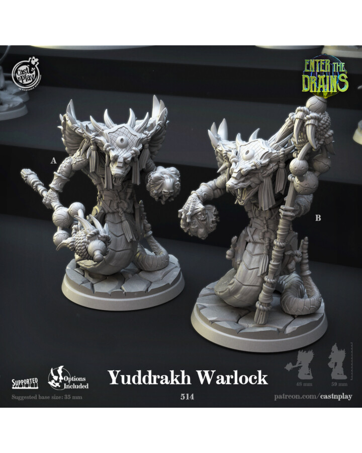 Yuddrakh Warlock - Enter the Drains - Cast n' Play