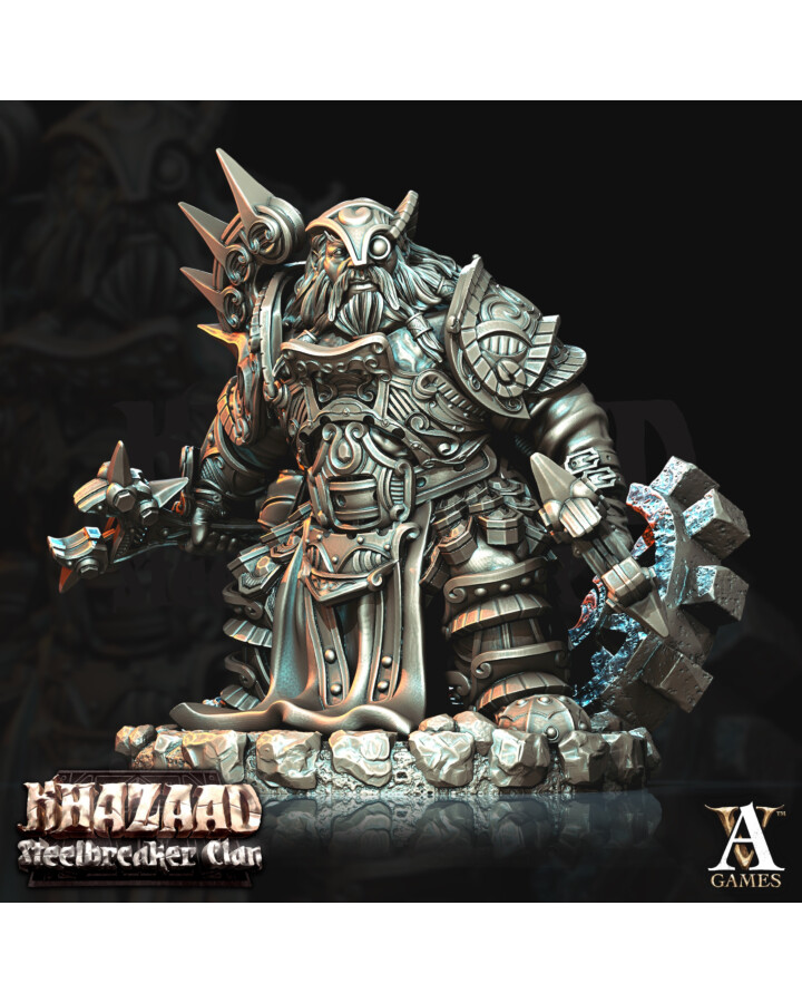 Dwarf Engineers (4 variants) - Khazaad - Steelbreaker Clan - Archvillain Games