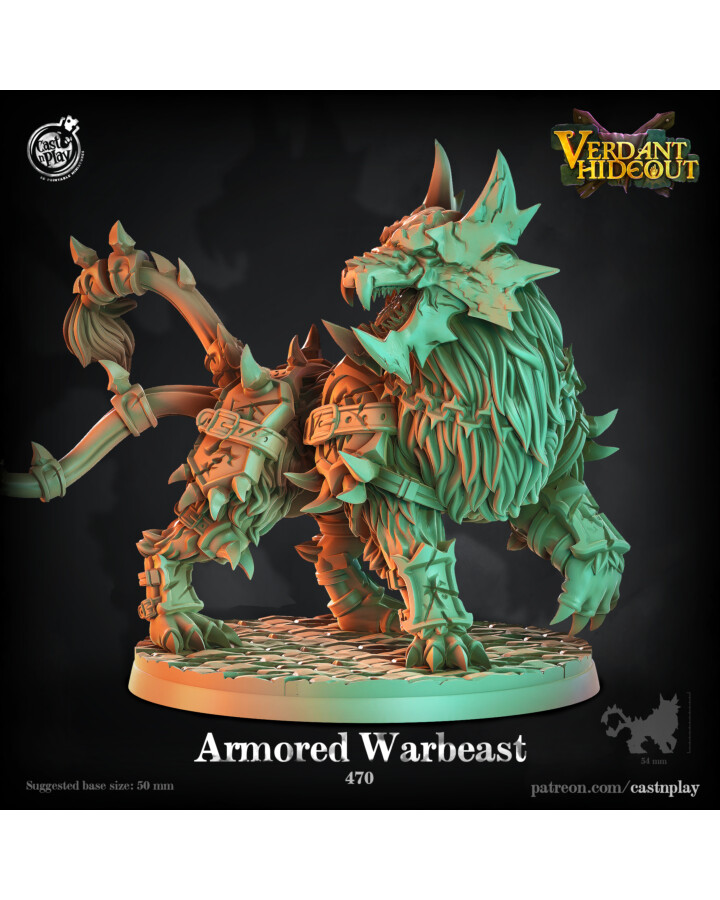 Armored Warbeast - Verdant Hideout - Cast n' Play