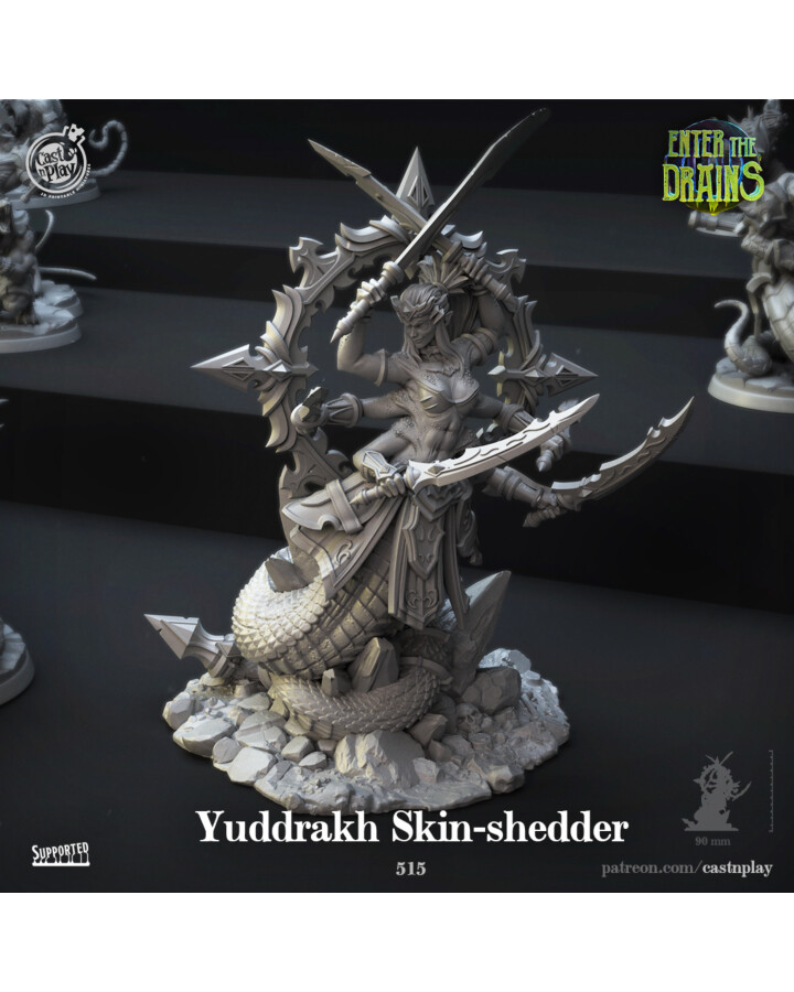 Yuddrakh Skin-shedder (2 Types) - Enter the Drains - Cast n' Play