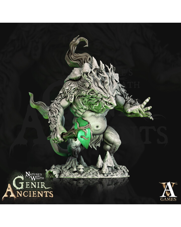 Genirheart Troll (4 types) - Nature's Wrath: Genir Ancients - Archvillain Games